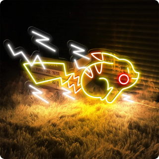 Pokemon neon signs